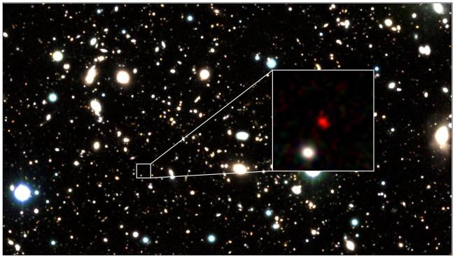 Şimdiye kadarki en uzak galaksi gözlemlendi: HD1 galaksisi