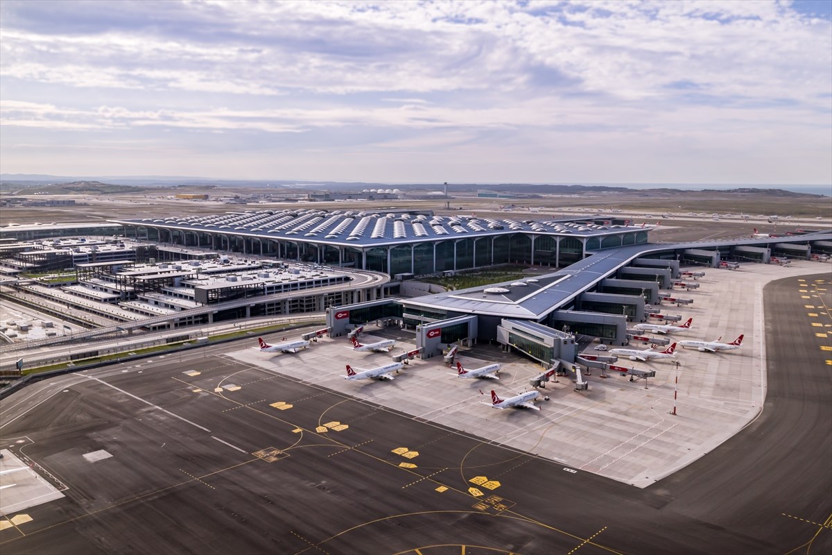 İstanbul Havalimanı uluslararası yolcu trafiğinde ikinci sırada