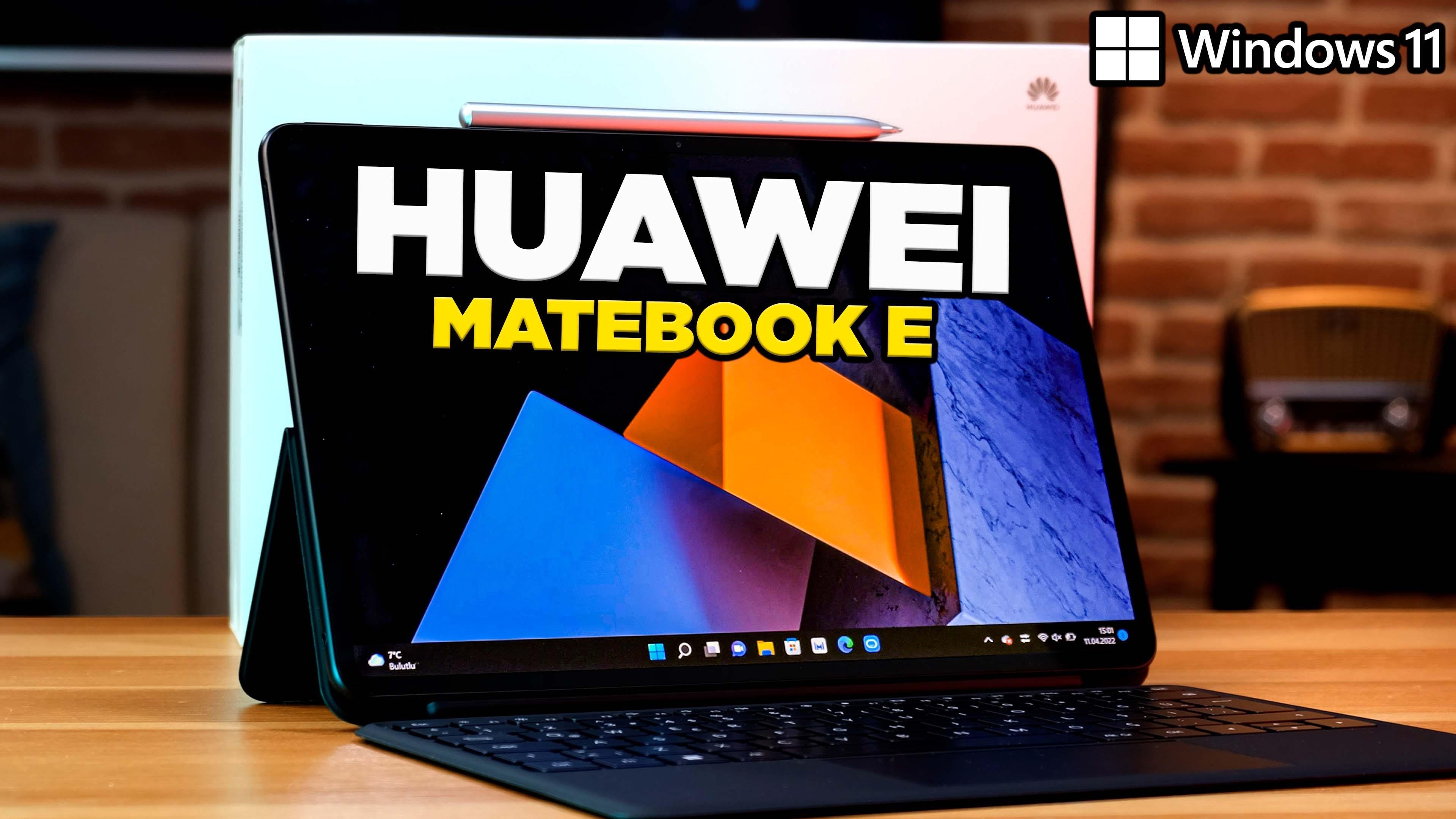Huawei'den 2si1 arada bilgisayar - Huawei MateBook E!