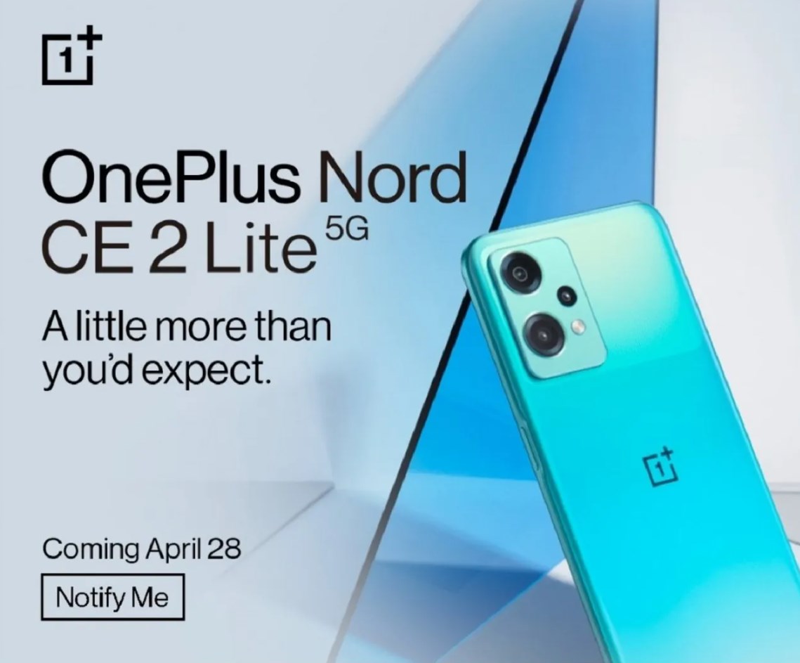 OnePlus Nord CE 2 Lite 5G 28 Nisan'da geliyor