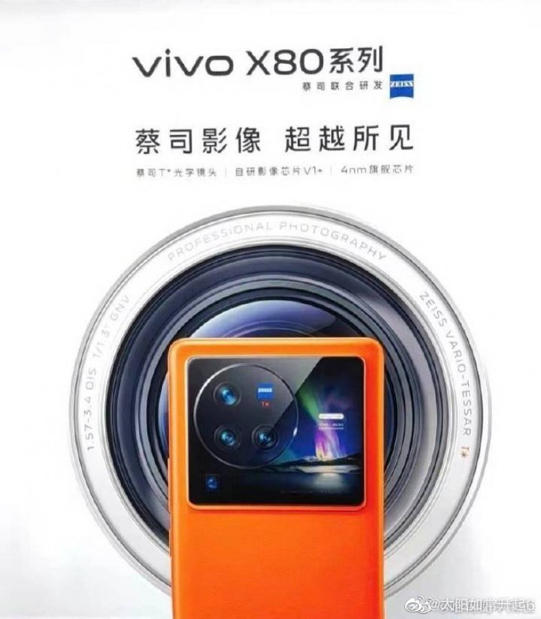 vivo X80 Pro+ tasarımı sızdırıldı