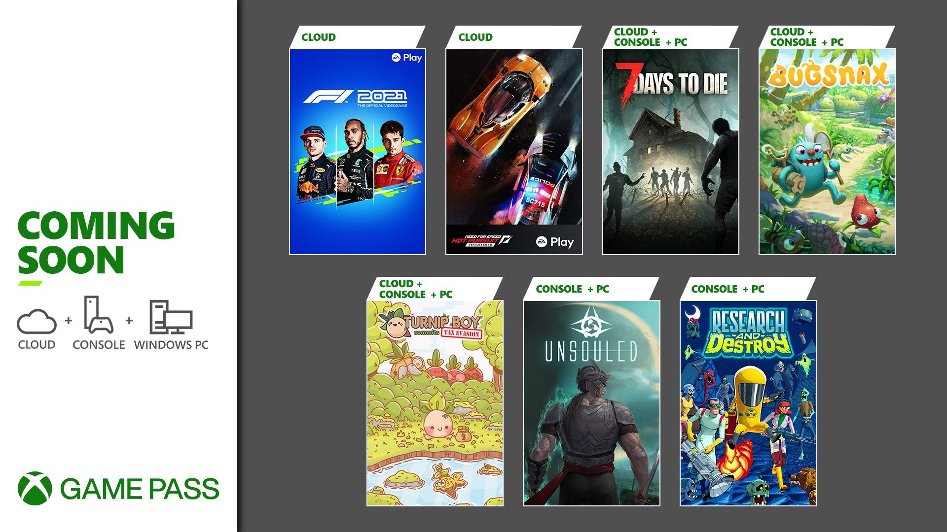 Xbox Game Pass'e Nisan 2022'de eklenecek oyunlar