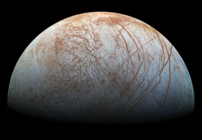 Europa, Grönland'dakine benzer yeryüzü şekillerine sahip