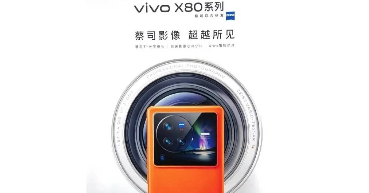 Dimensity 9000'li Vivo X80 tüm özellikleri ile ortaya çıktı