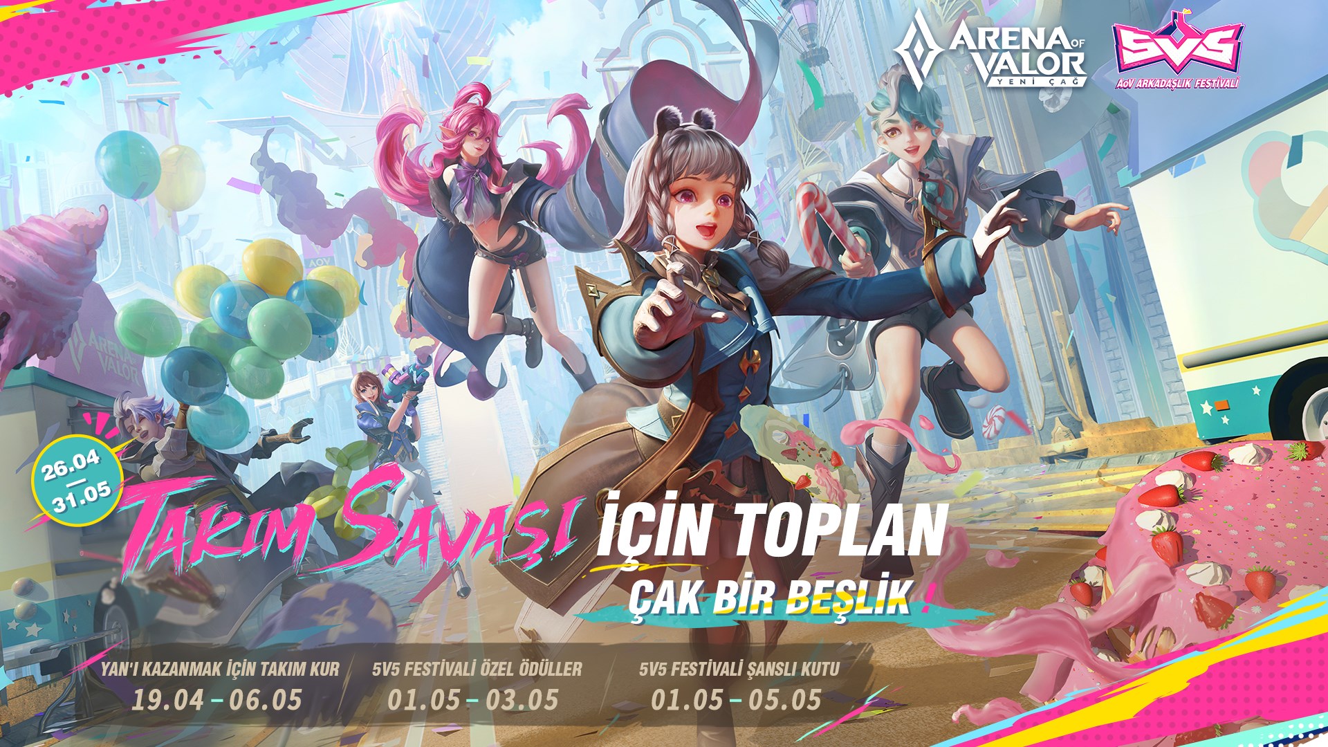 Arena of Valor: Yeni Çağ Mayıs 2022'ye sıkı hazırlanıyor