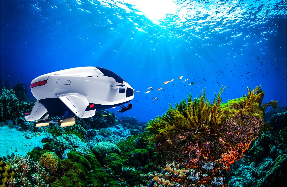 Su üzerinde ve altında giden DeepSeaker DS1 üretilmeye başlandı