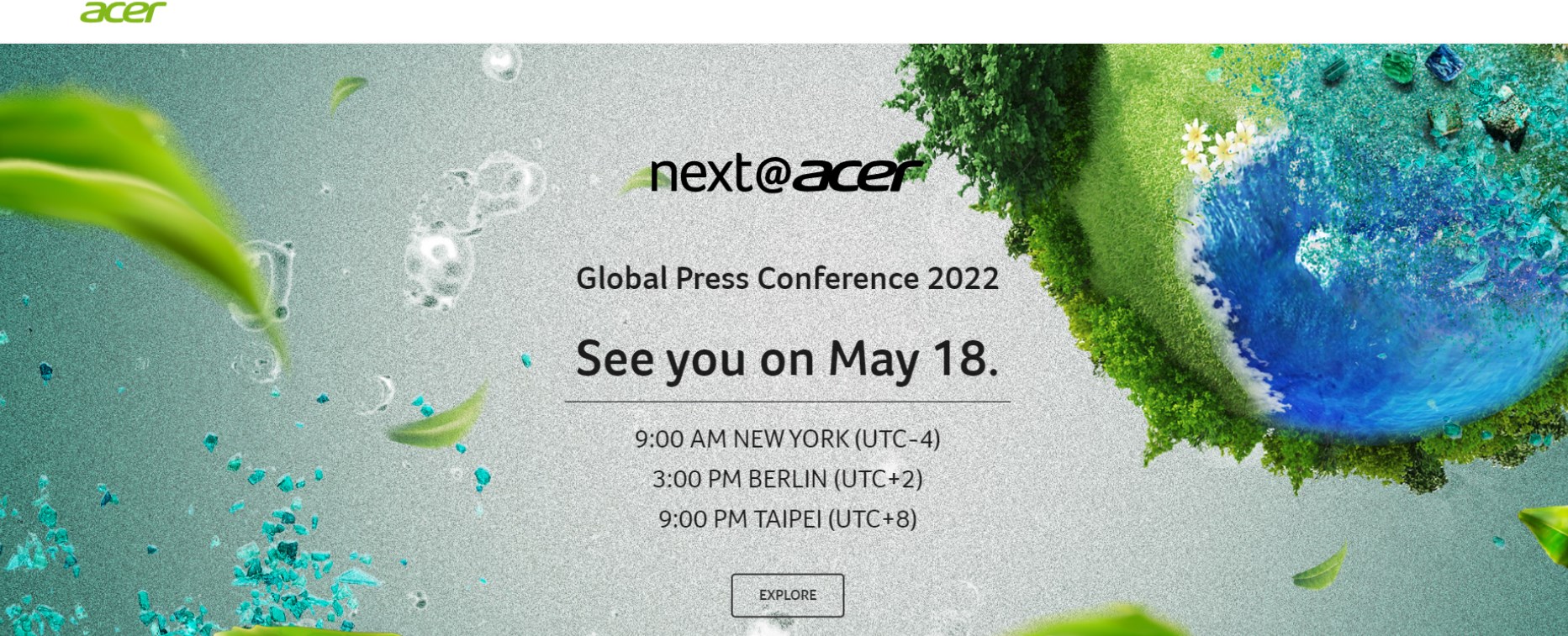 Acer, 18 Mayıs'ta bahar etkinliğini düzenleyecek