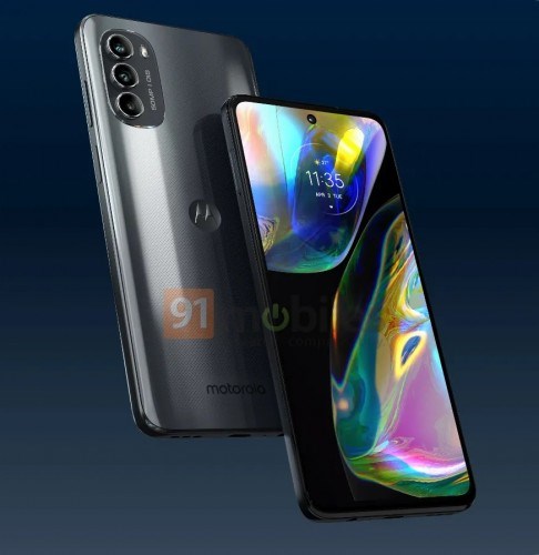 Motorola Moto G82'nin görselleri ve özellikleri ortaya çıktı
