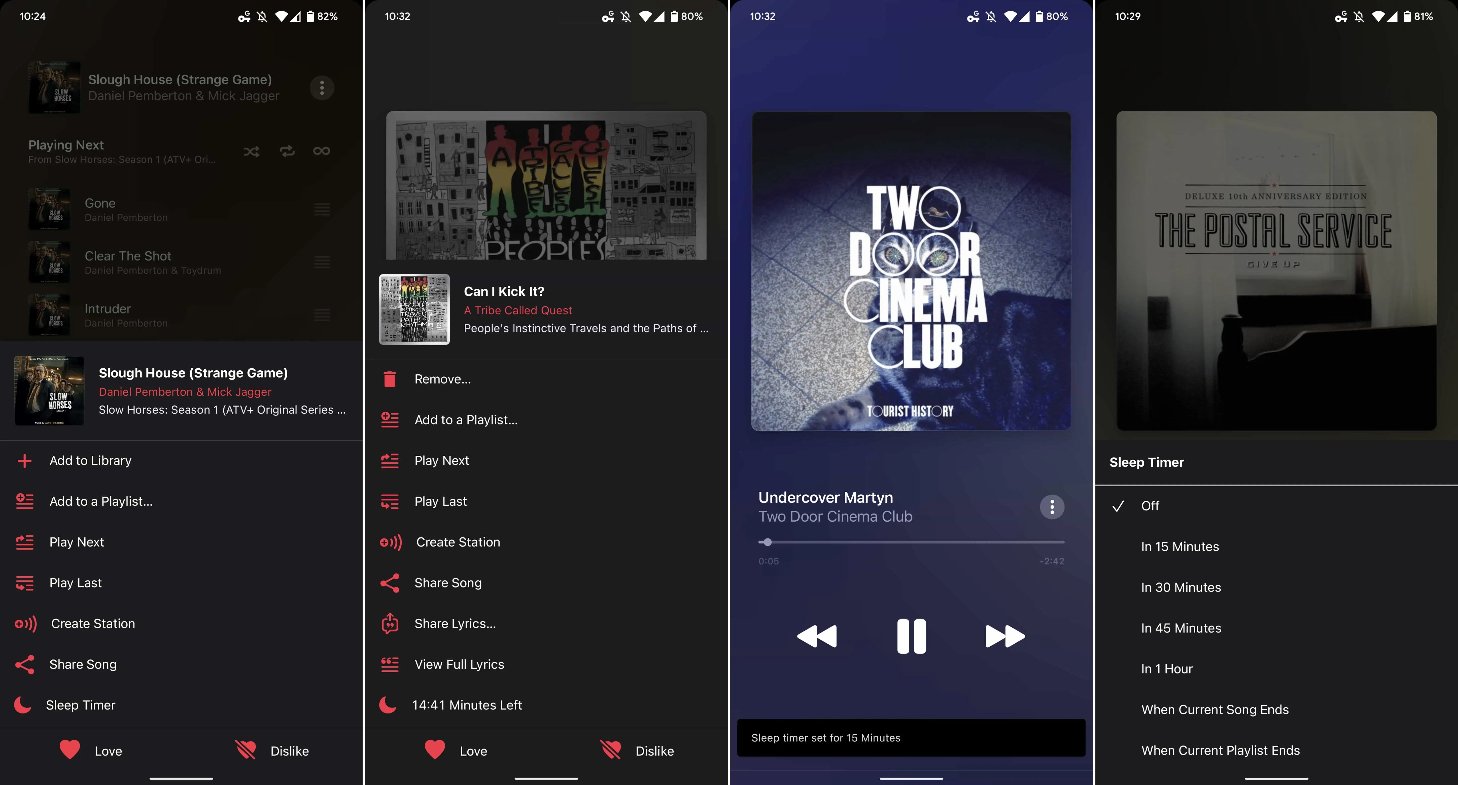 Apple Music'in Android sürümüne uyku zamanlayıcısı geliyor