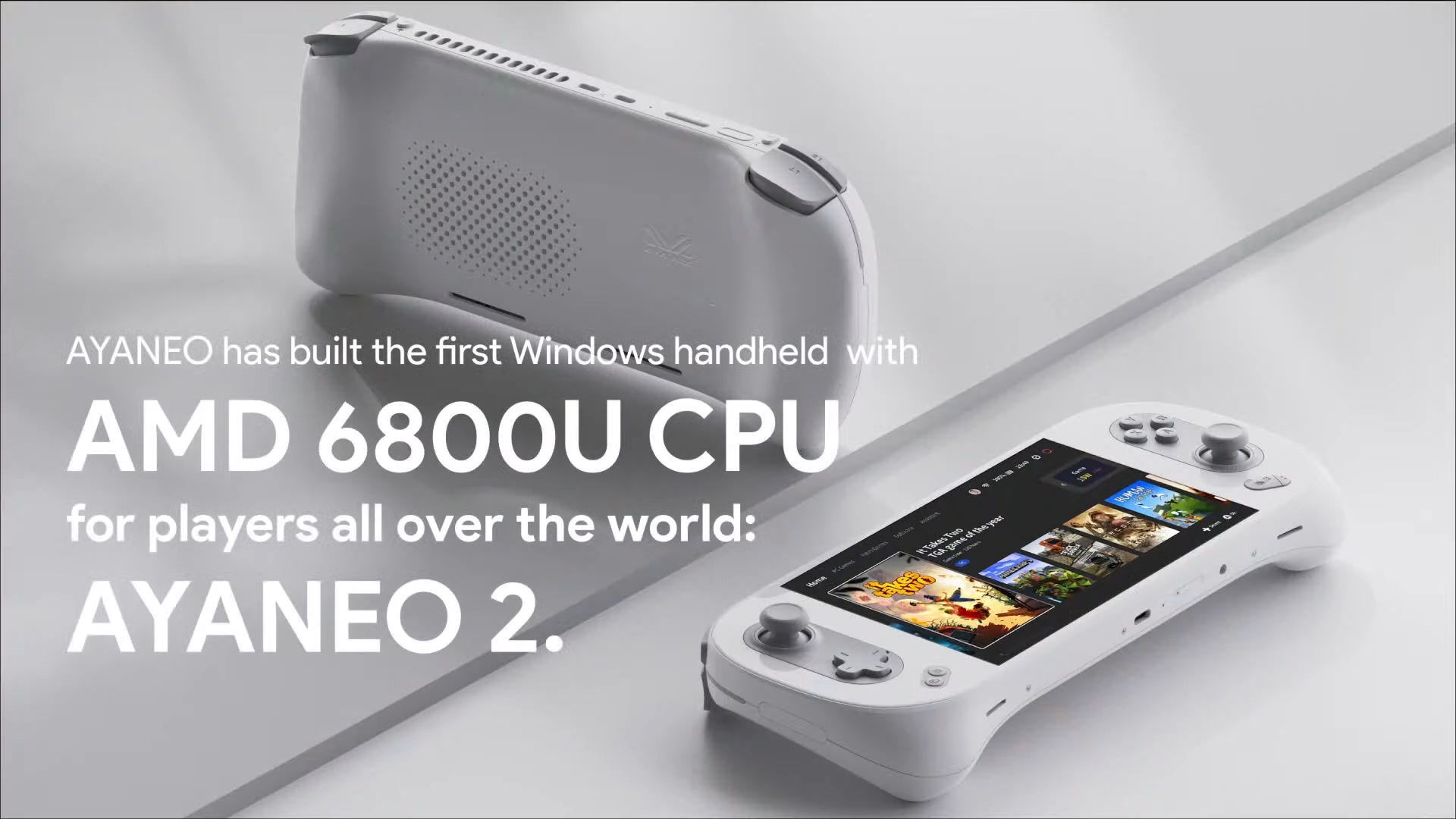 SteamDeck'in yeni rakibi Aya Neo 2 duyuruldu