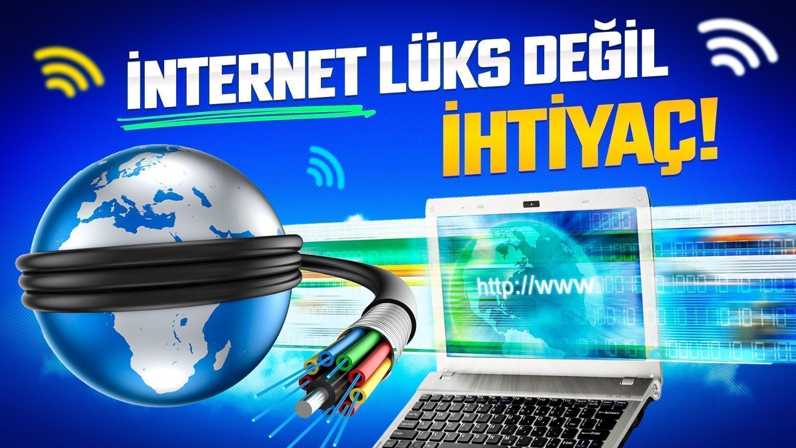 Yüksek hızlı internet lüks mü? İhtiyaç mı?