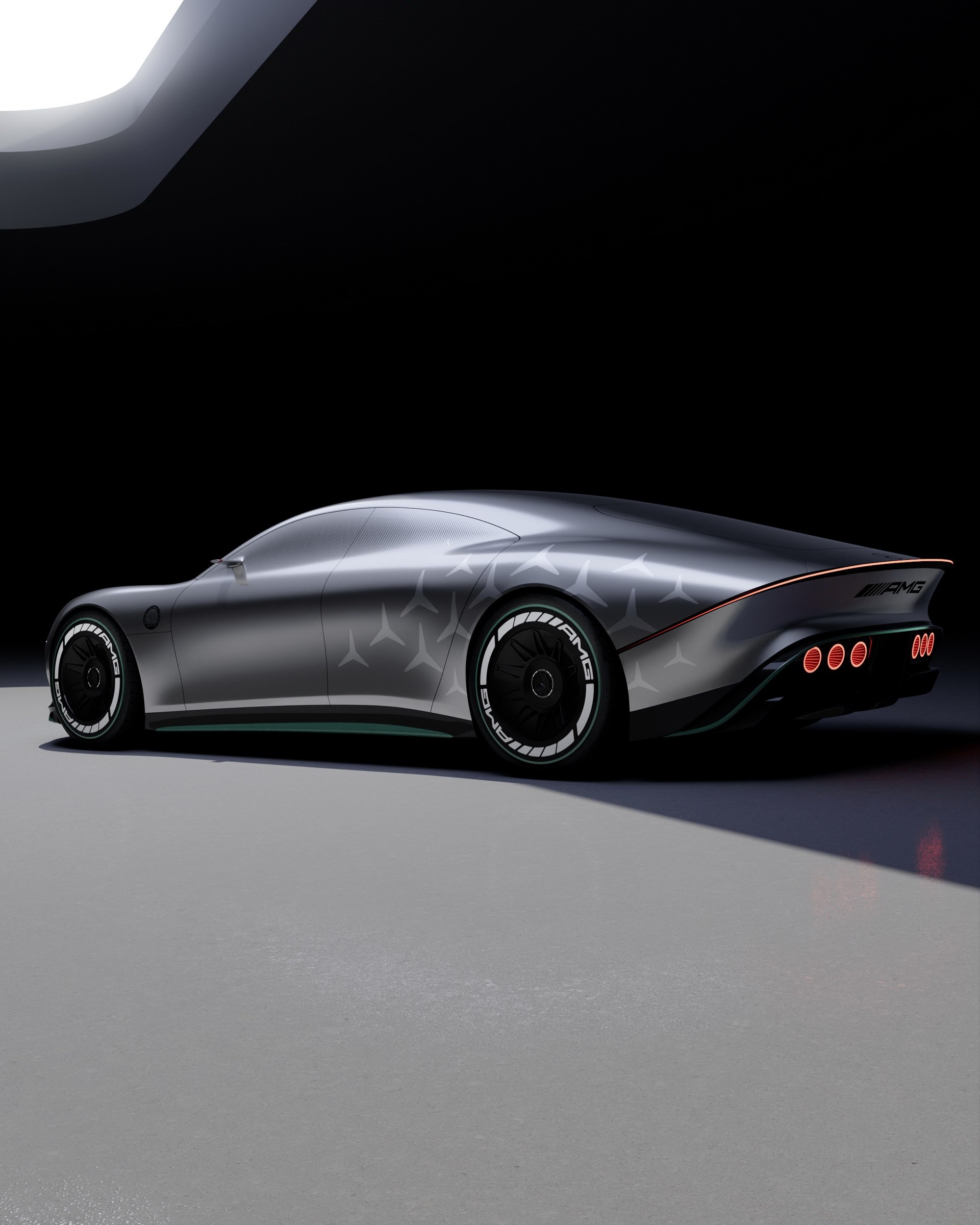 Mercedes'in elektrikli performans modeli tanıtıldı: Vision AMG