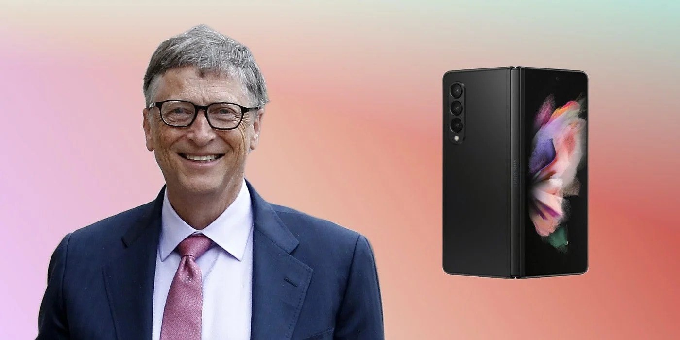 Bill Gates, Samsung Galaxy Z Fold 3 kullanıyor