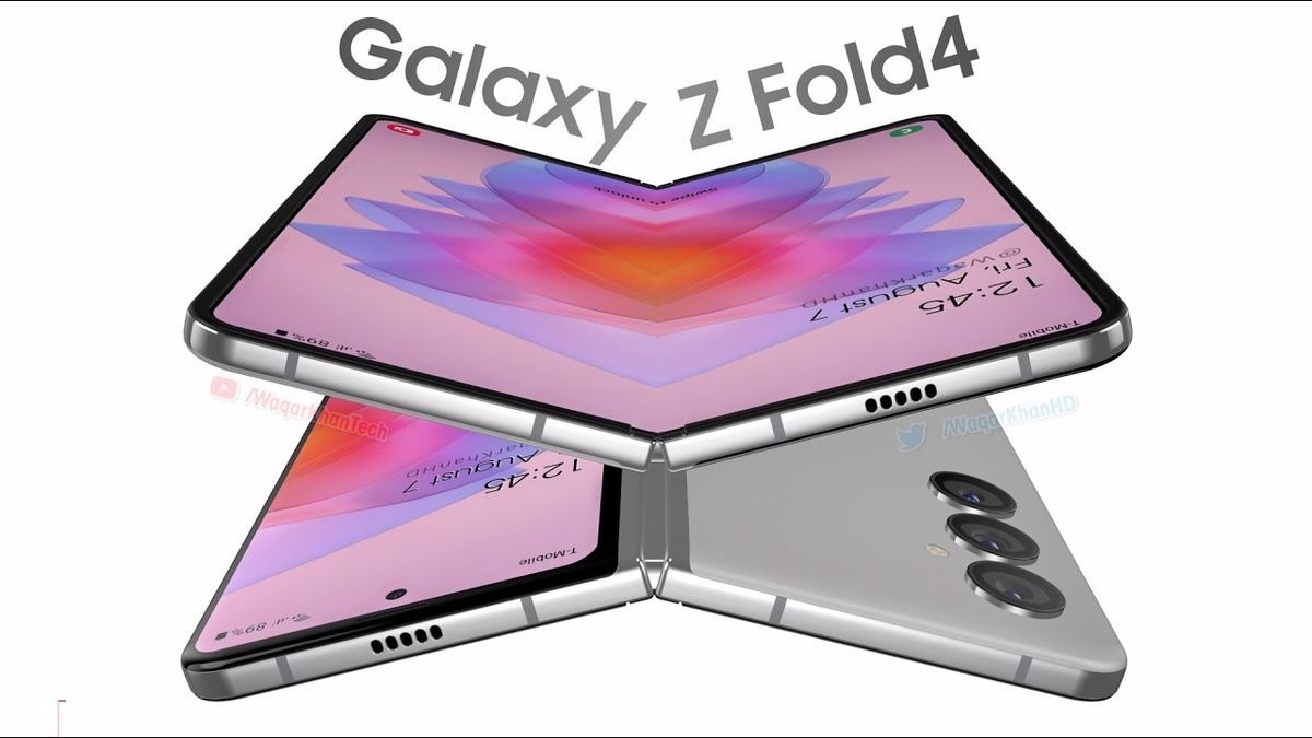 Samsung Galaxy Z Fold 4'ün kılıf resimleri paylaşıldı