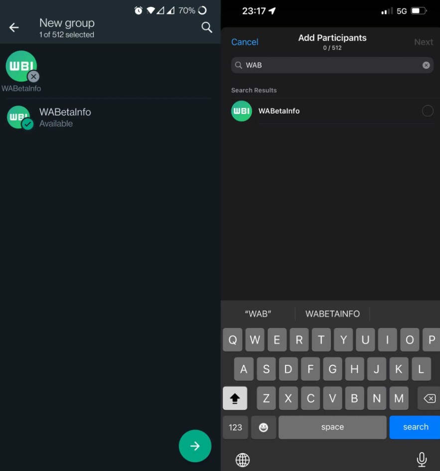 WhatsApp, grupların kullanıcı limitini artırdı