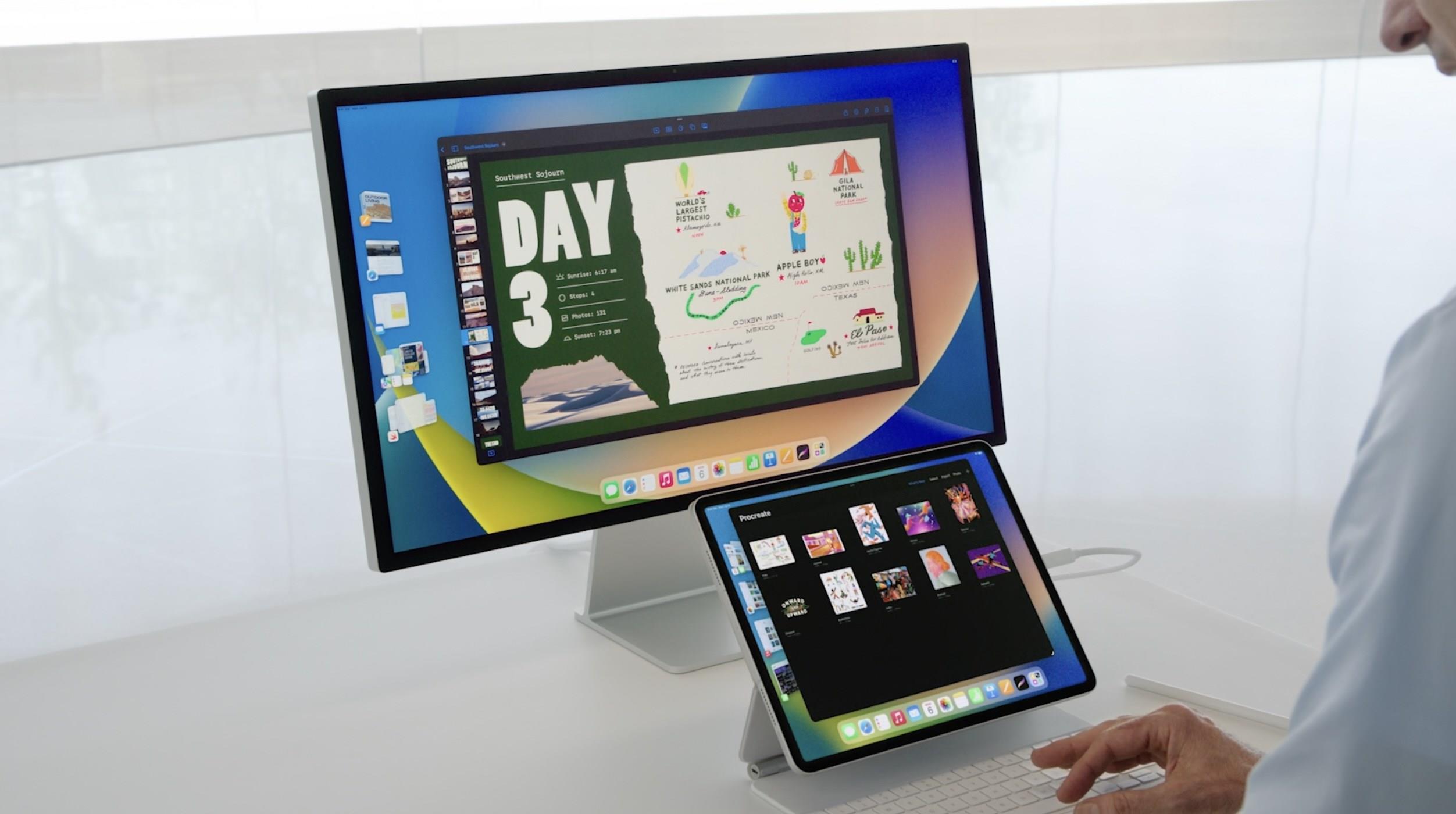iPadOS 16, sürücü desteği ile geliyor