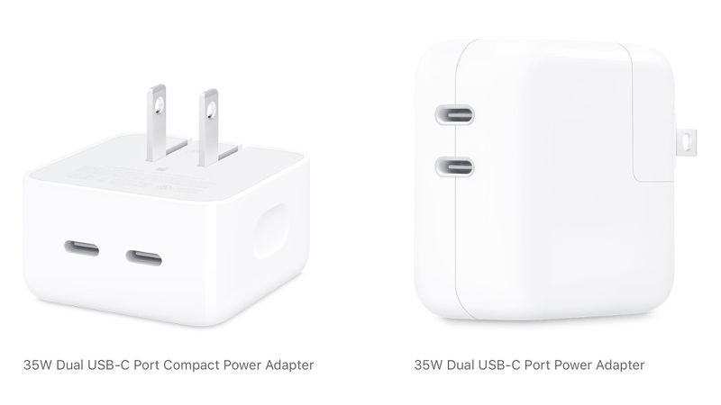Apple, çift USB-C girişli adaptörlerini satışa sundu
