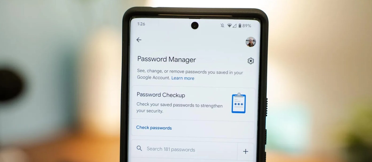 Google Password Manager için Android kısayolu özelliği getirildi