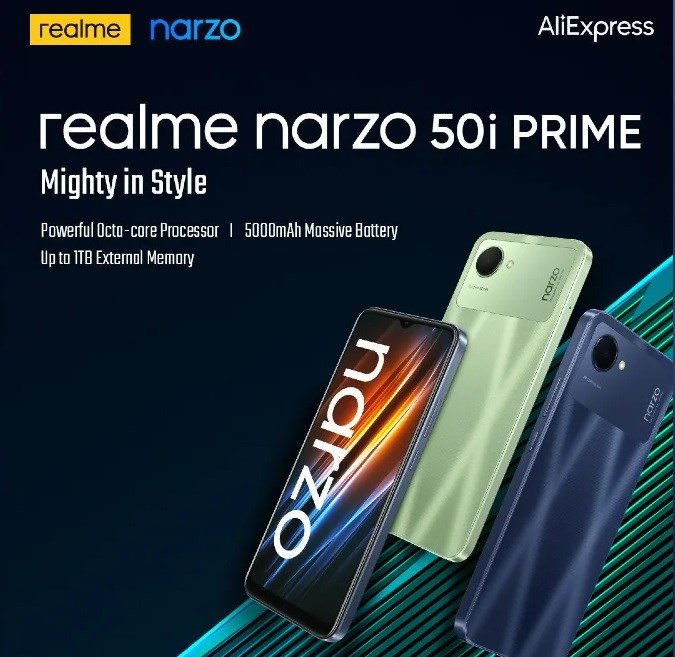 Realme Narzo 50i Prime 