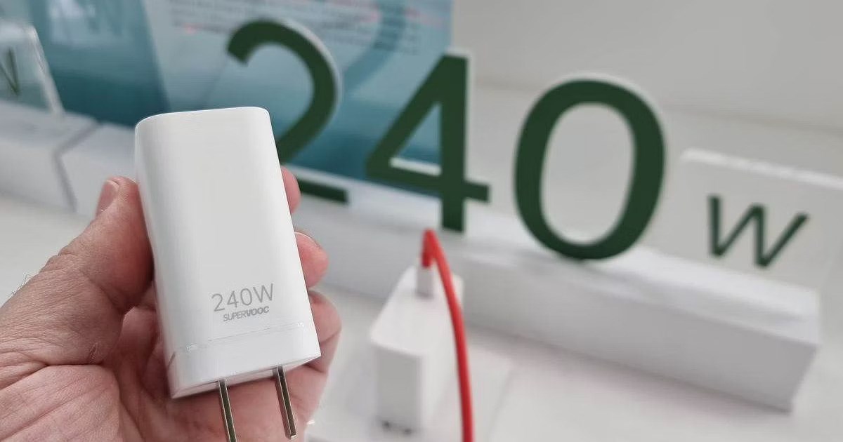 Hızlı şarj teknolojileri durmak bilmiyor! Şimdi de 240W'a çıkıyor