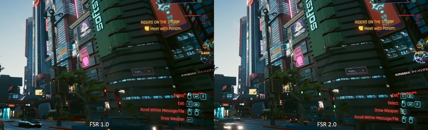 Cyberpunk 2077, FSR 2.0 desteği kazandı: Sonuçlar şaşırtıcı