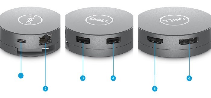 Dell USB-C Multiport çoklayıcı