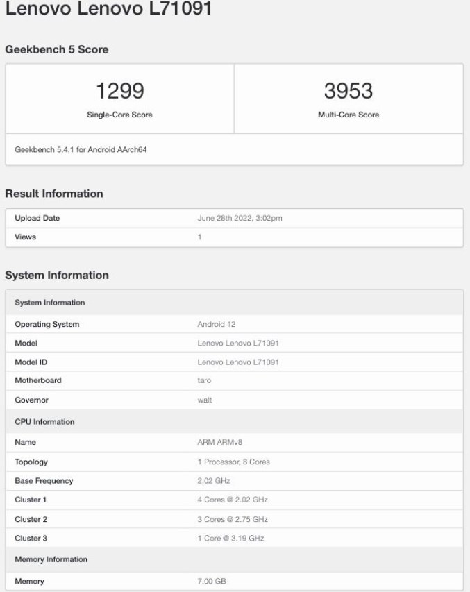 Snapdragon 8 Plus Gen 1 işlemcili Lenovo Legion Halo Geekbench'te