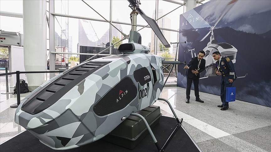 İnsansız helikopter Alpin, askeri görevlere hazırlanıyor