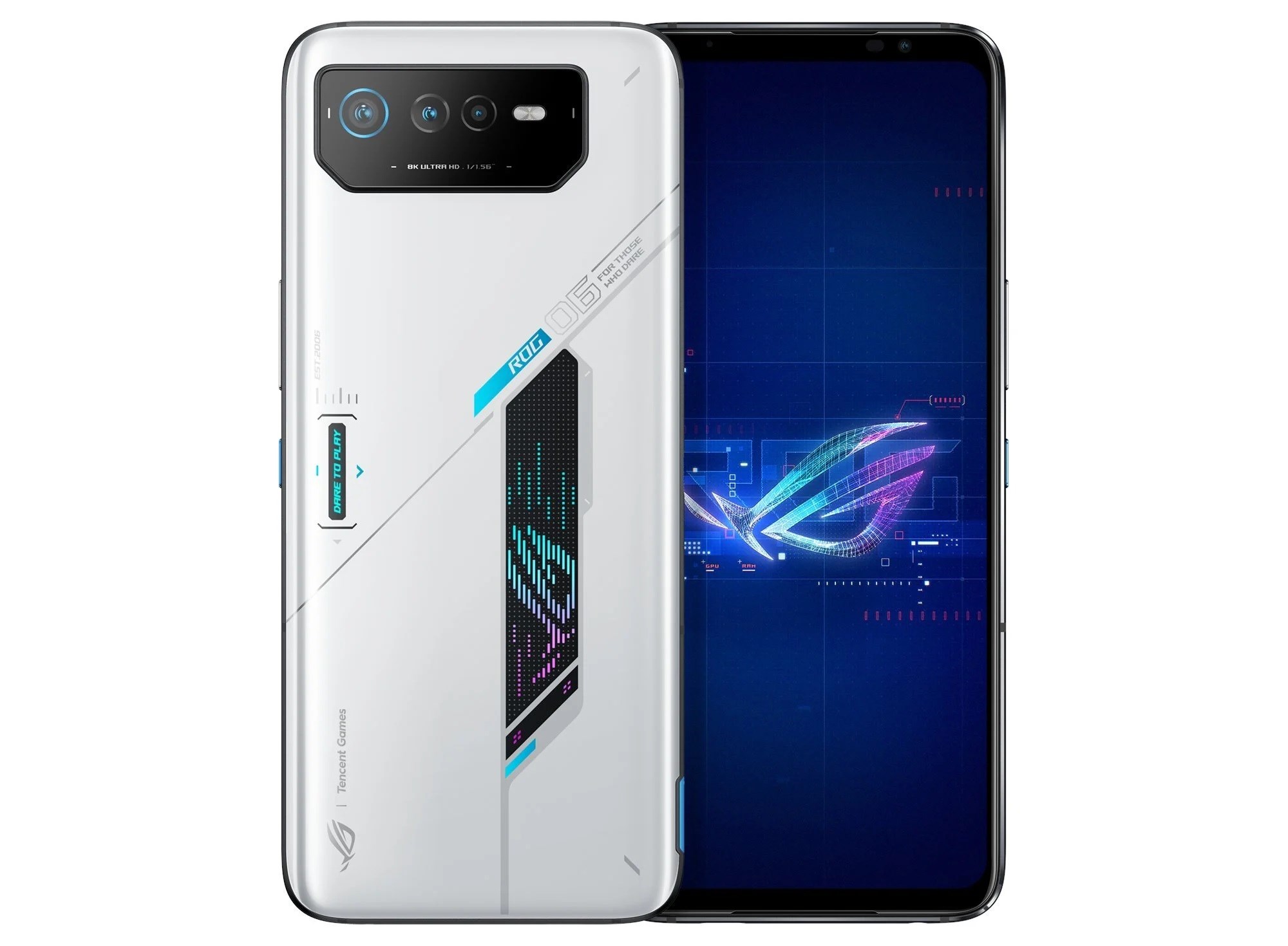 Asus ROG Phone 6'nın resmi tasarım görselleri sızdırıldı