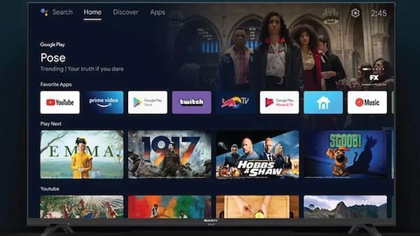 Sunny 65 inç 165 ekran 4K Ultra HD Android TV