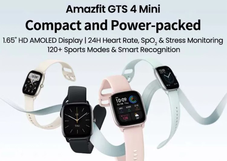 Amazfit GTS 4 Mini için geri sayım başladı: Yakında geliyor