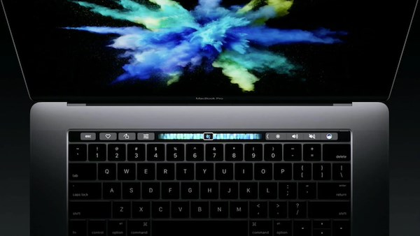 MacBook Pro TouchBar 2016 klasik ürünler