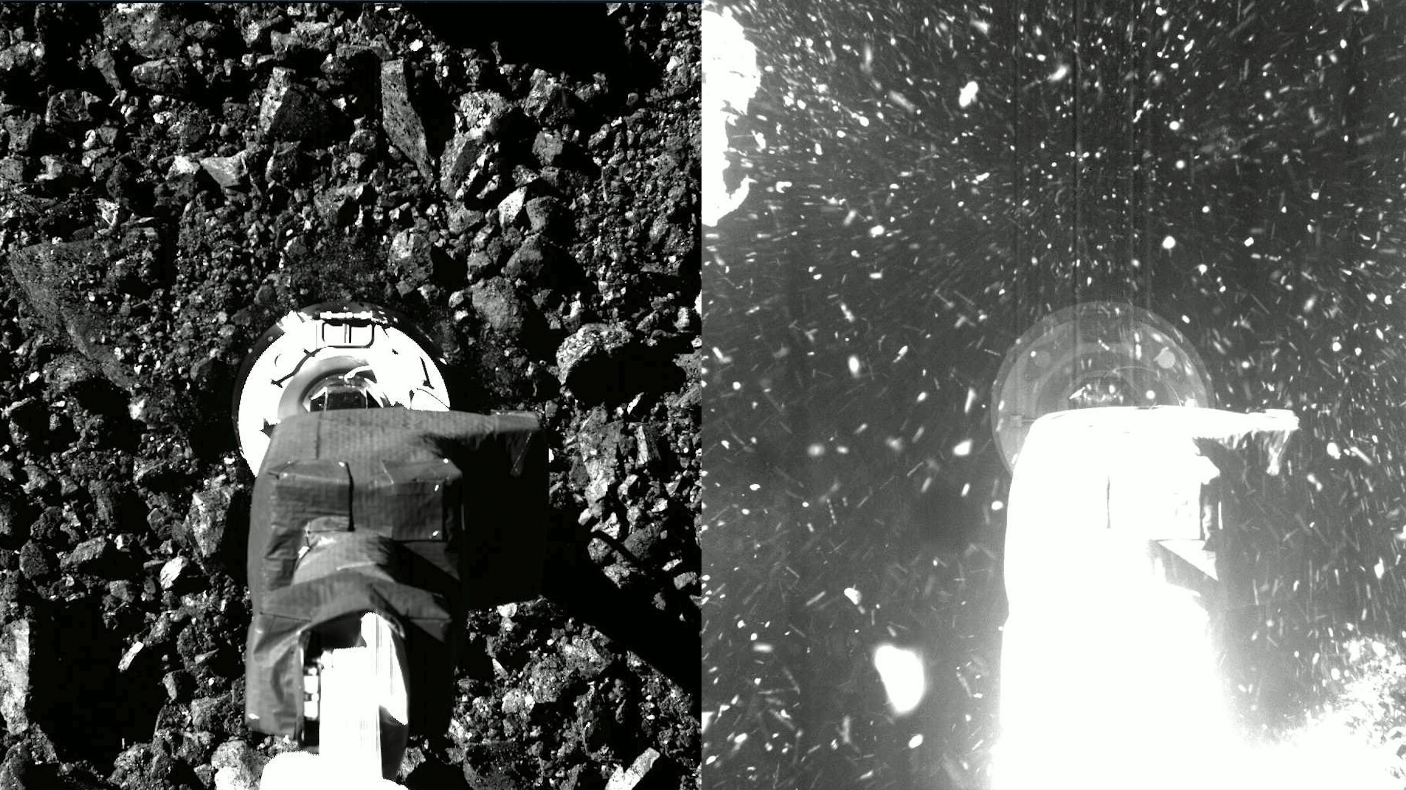 NASA'nın OSRISIS-REx aracı neredeyse Bennu'nun yüzeyine batıyordu