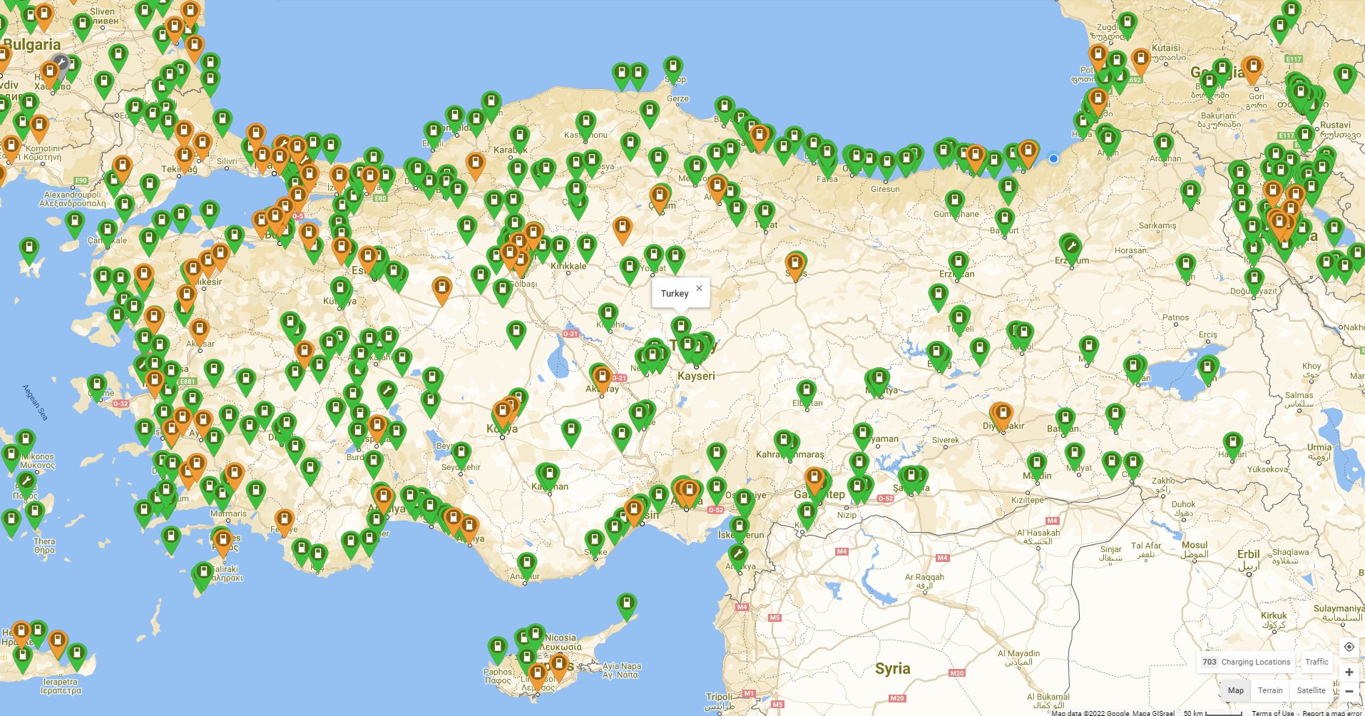 Türkiye’de kaç tane elektrikli otomobil ve şarj istasyonu var?