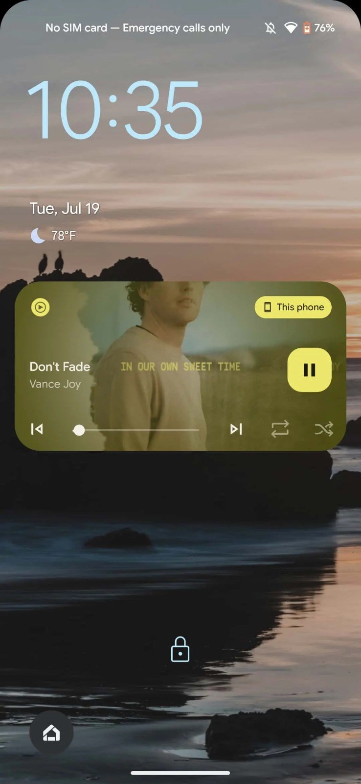 YouTube Music, Android 13 için medya kontrolünü yeniden tasarladı