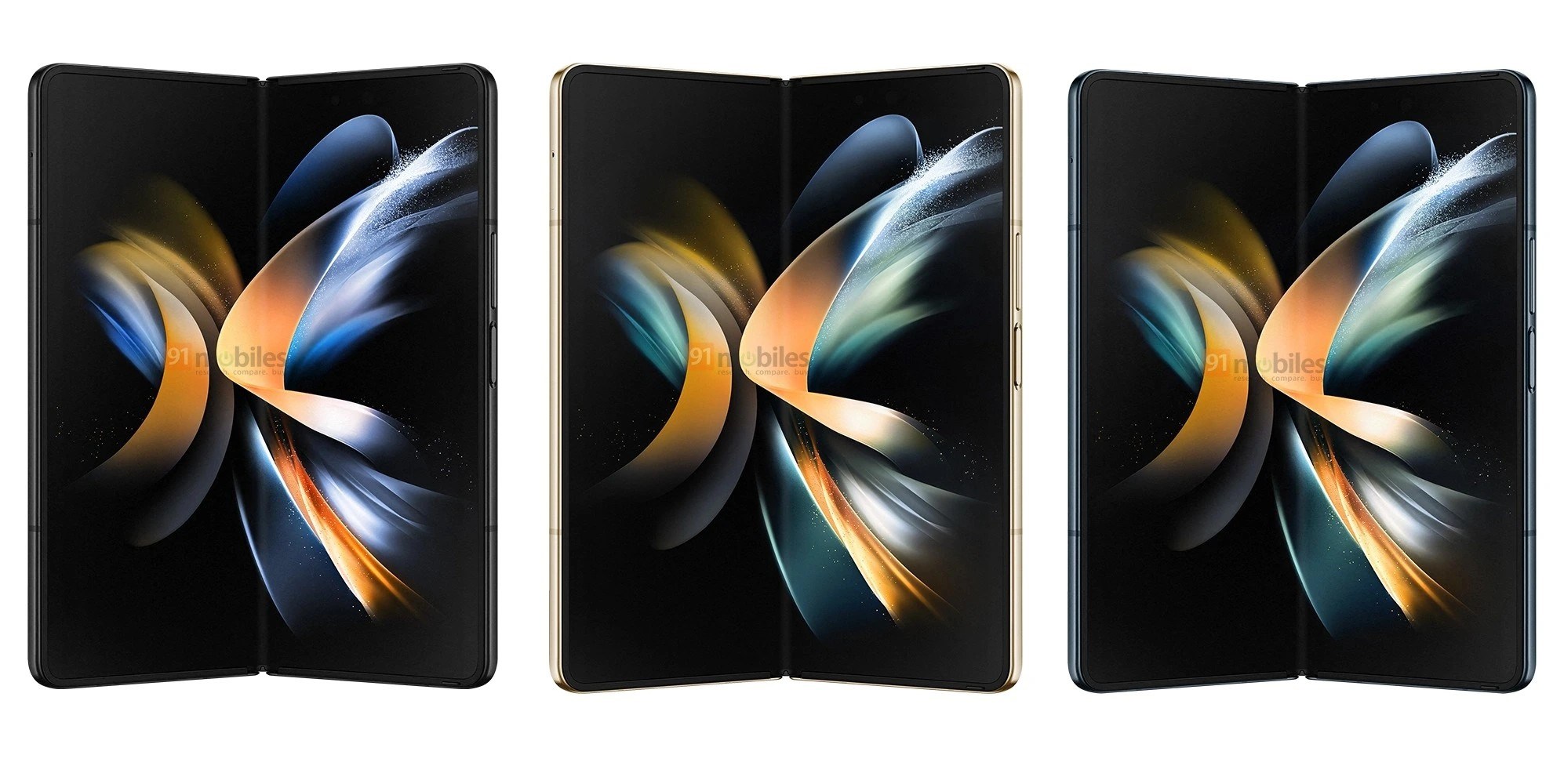 Samsung Galaxy Z Fold 4'ün basın görselleri sızdırıldı