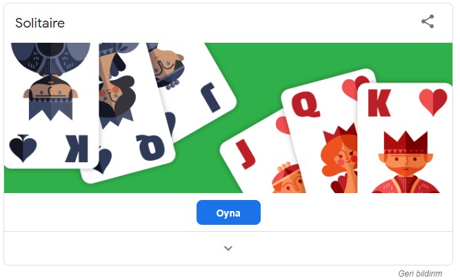 Google solitaire