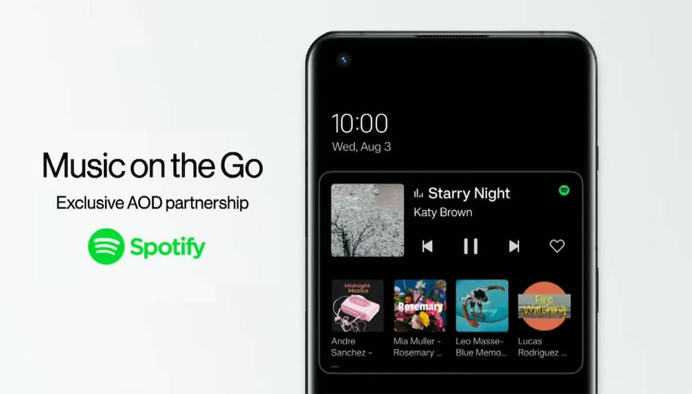 OxygenOS 13 spotify