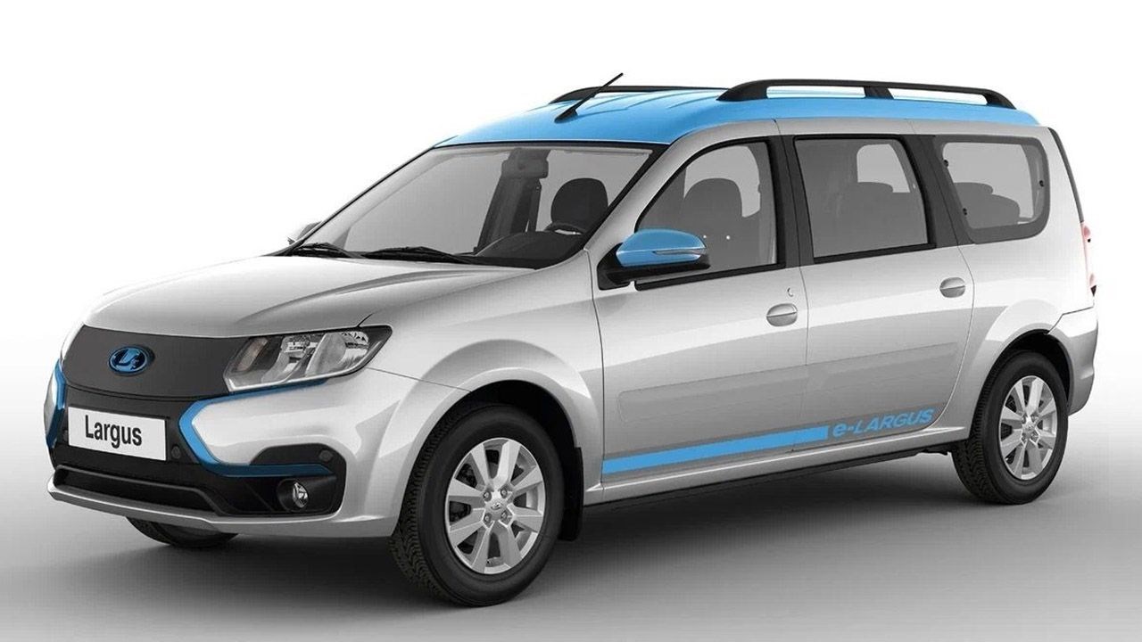 Lada, yeni elektrikli otomobili e-Largus'u duyurdu