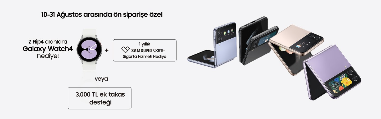 Galaxy Z Flip 4 Türkiye fiyatı belli oldu