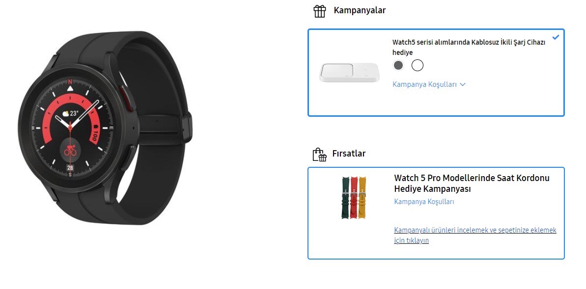 Samsung Galaxy Watch 5 pro türkiye fiyatı açıklandı