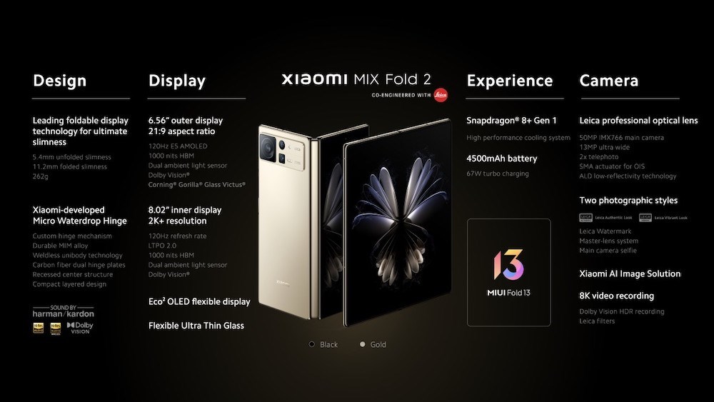 Xiaomi Mix Fold 2 katlanan telefon, Çin'de yok sattı