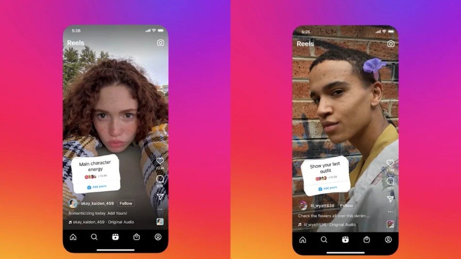 Instagram ve Facebook Reels'larına yeni özellikler geldi