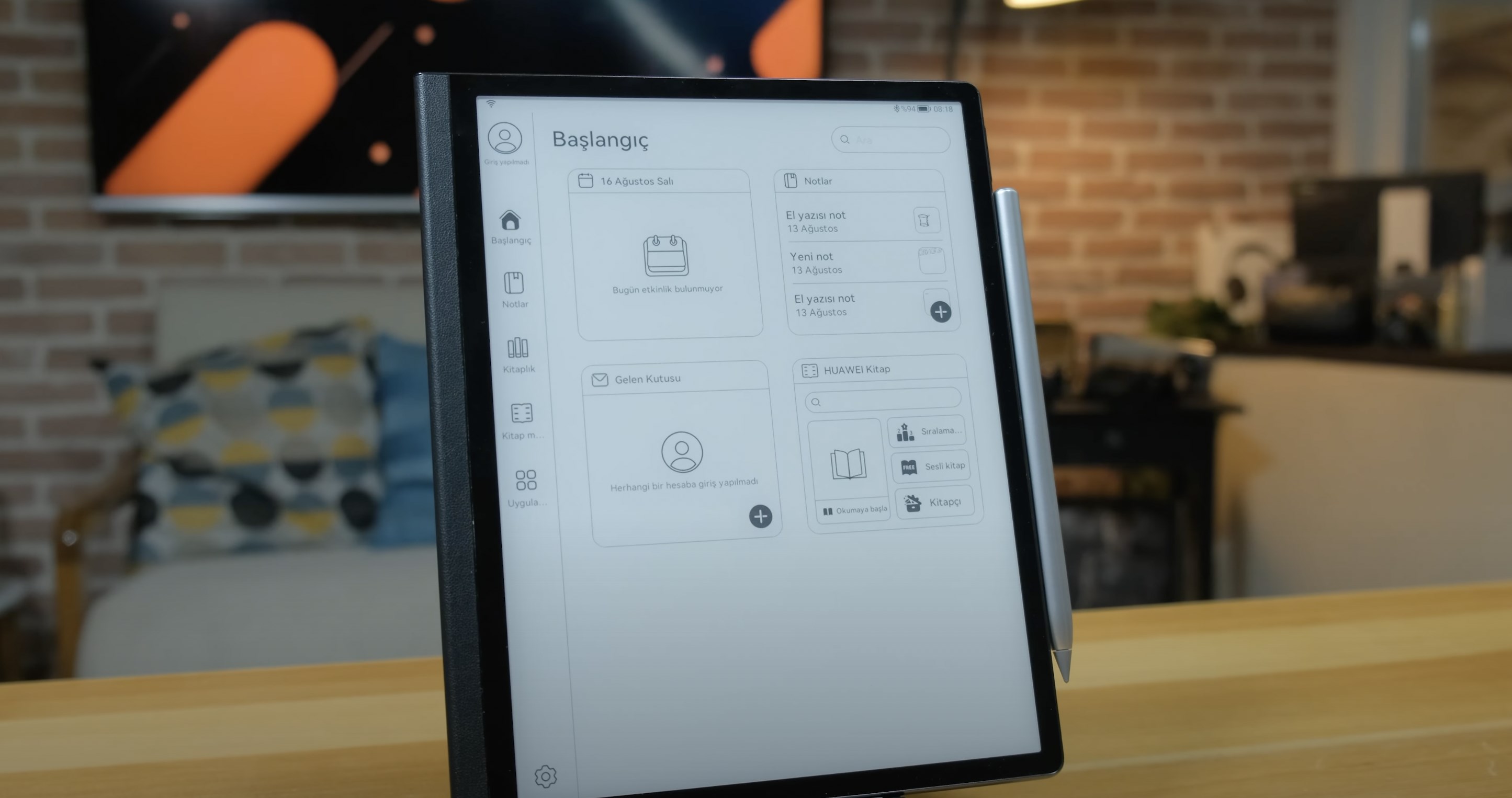 Huawei MatePad Paper incelemesi - Hem kitap hem tablet!