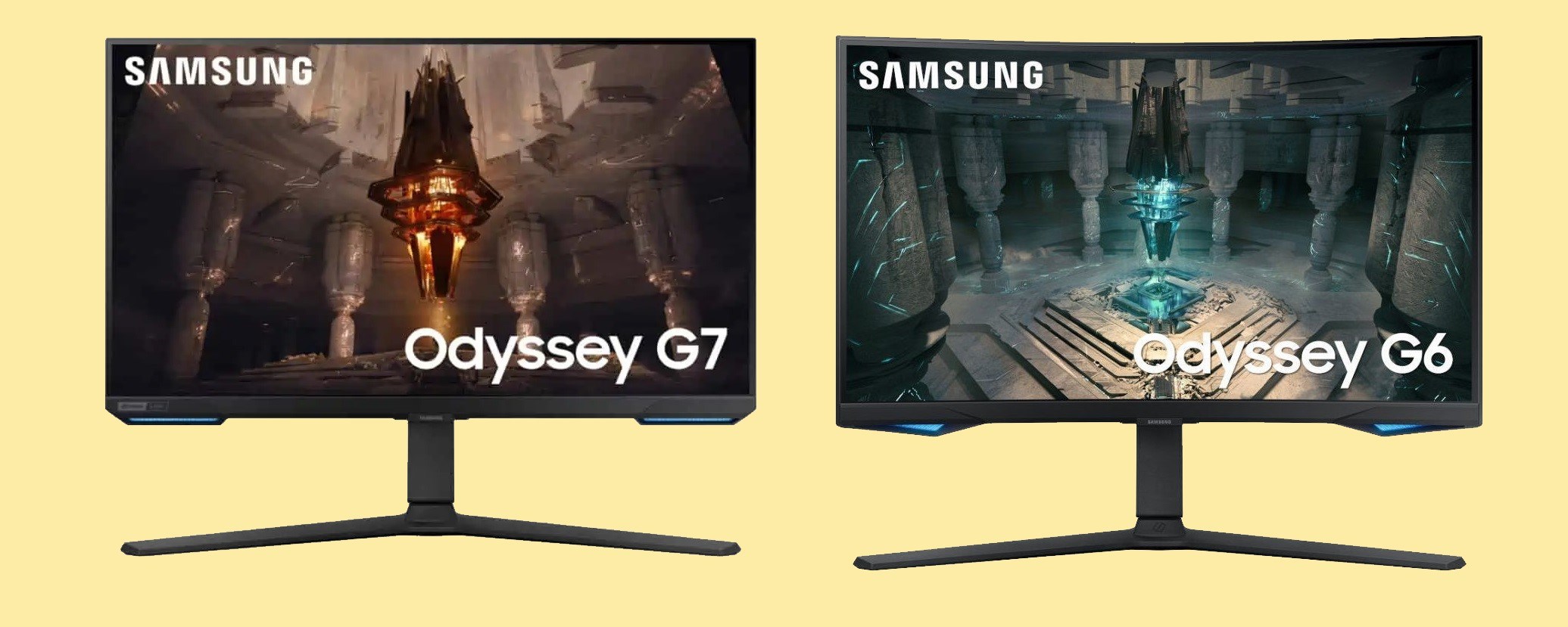 Samsung Odyssey G70B ve G65B oyuncu monitörleri tanıtıldı
