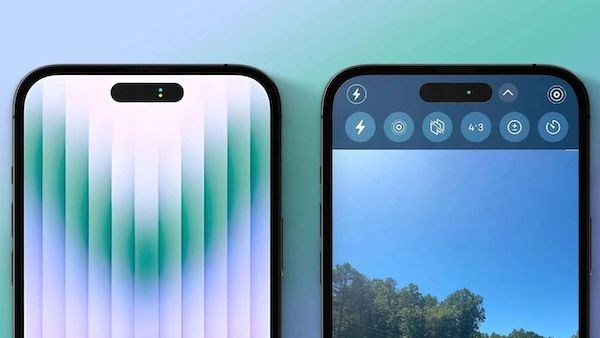 iPhone 14 Pro ekran deliği