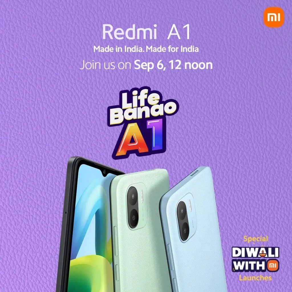 100 dolarlık Redmi A1'in canlı görüntüleri ve özellikleri ortaya