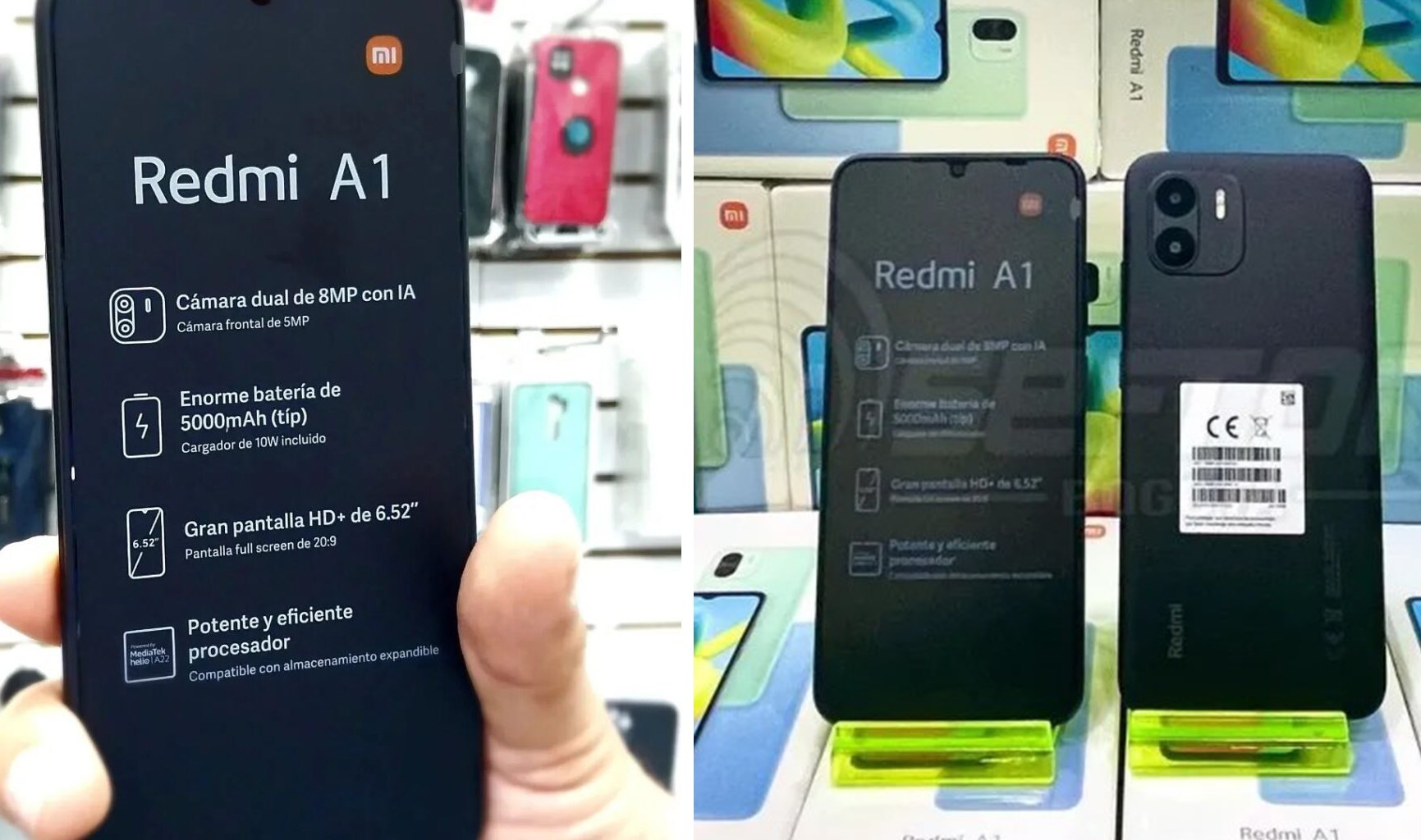 100 dolarlık Redmi A1'in canlı görüntüleri ve özellikleri ortaya