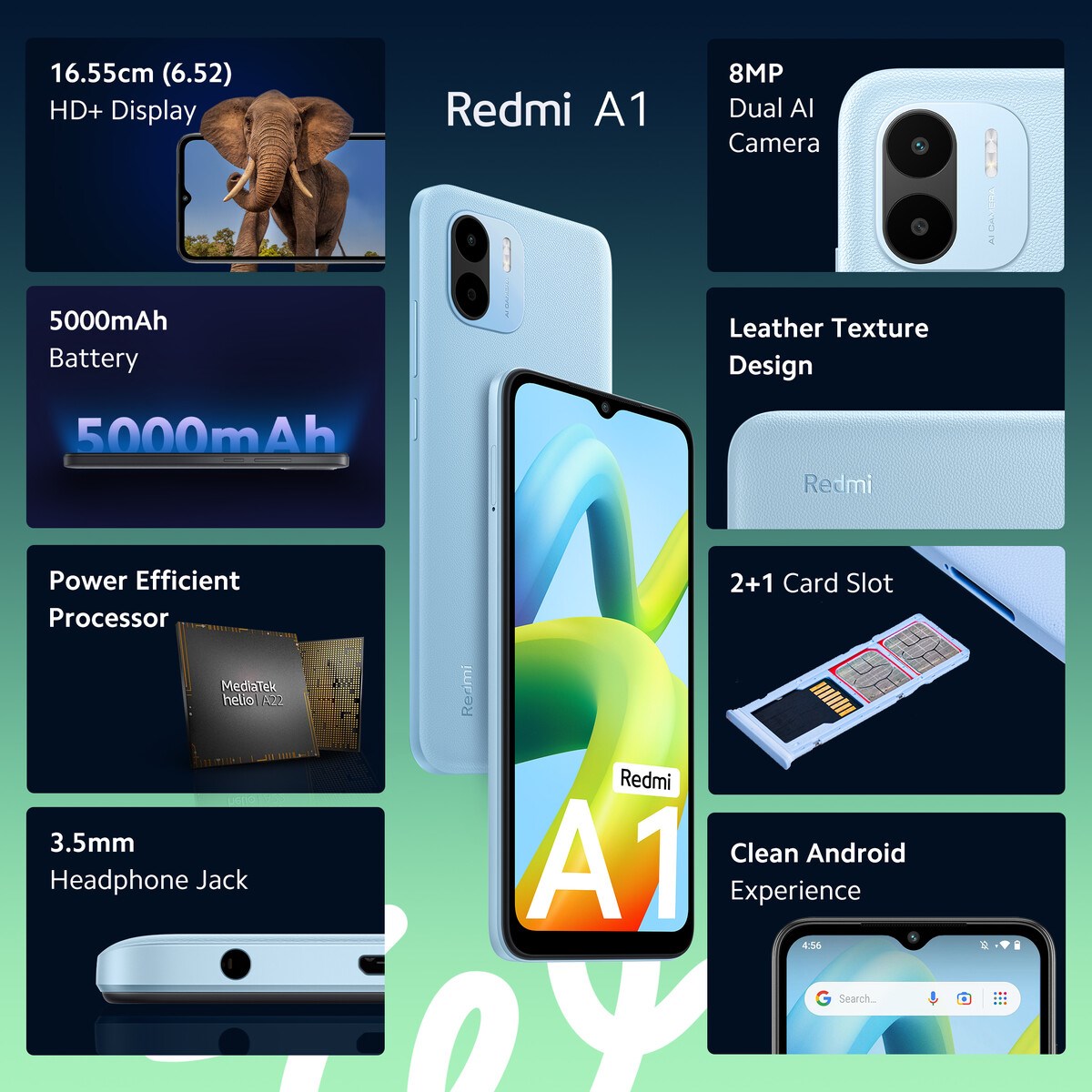 Redmi A1 tanıtıldı: Saf Android deneyimi ve 80 dolar fiyat