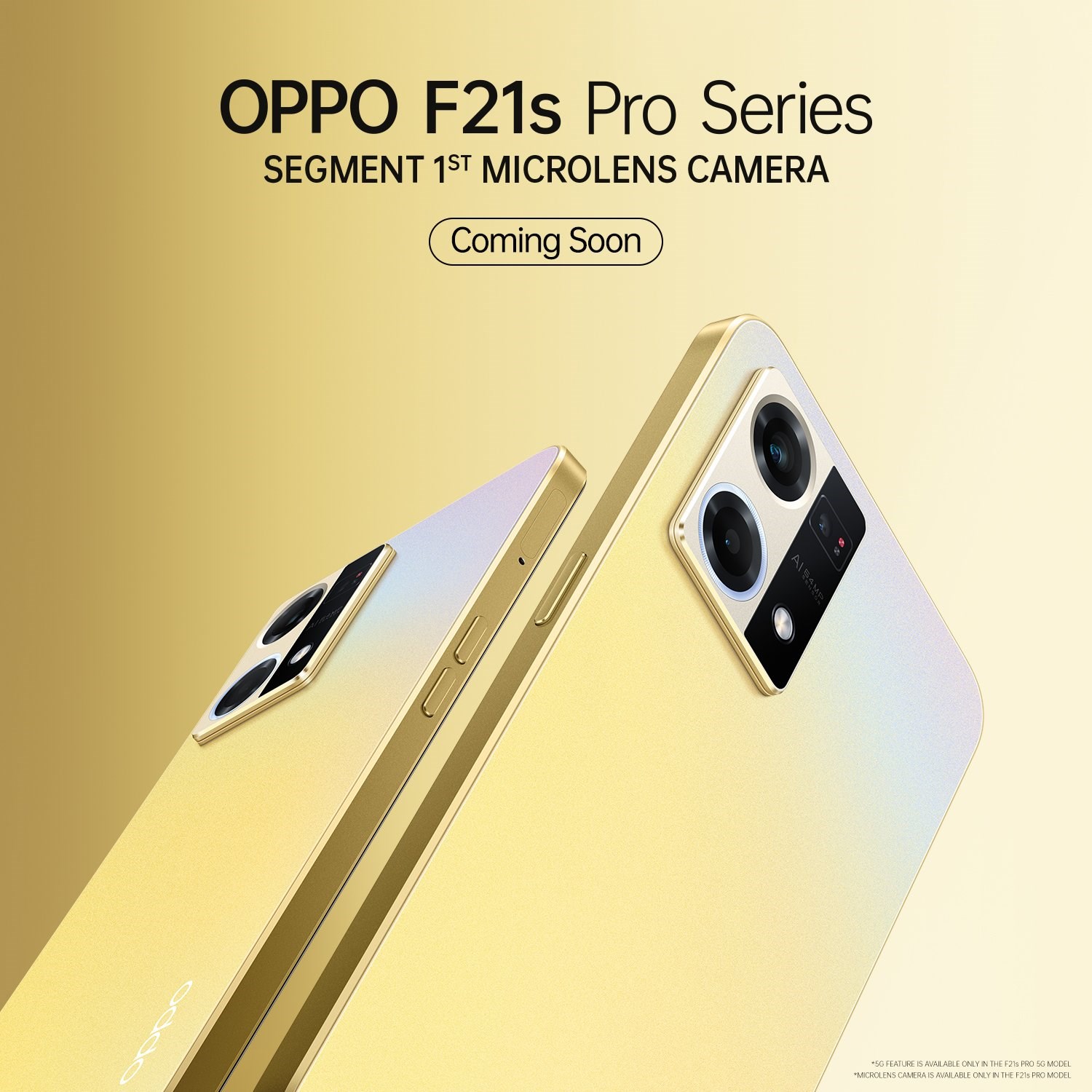 Oppo yakında F21s Pro'yu piyasaya sürecek: İşte tasarımı